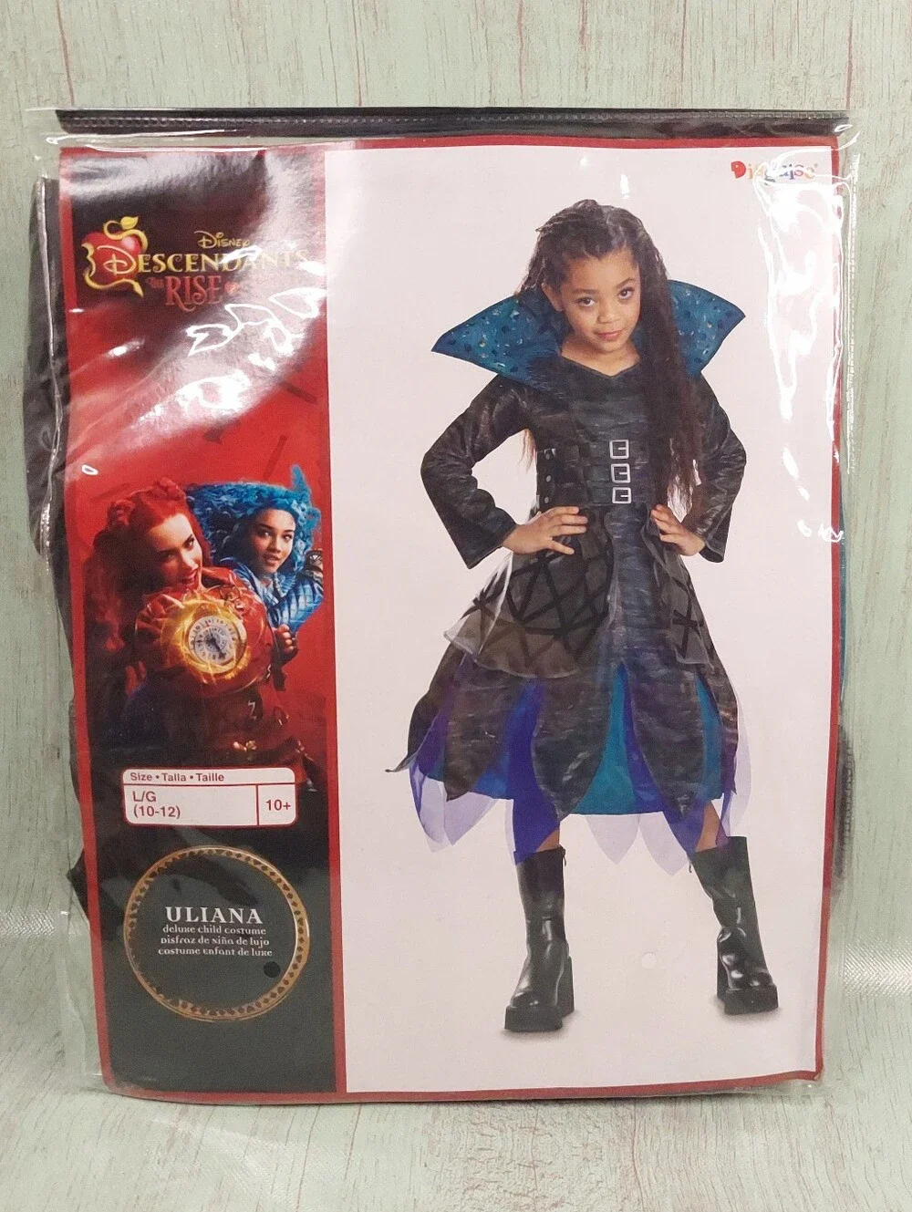 Disguise Disney Descendents Kids Uliana Dress Costume Girls Sz L/G 10-12